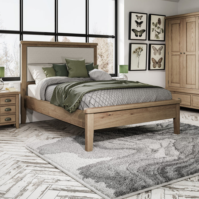 Weathered Oak Bed (Multiple Options)