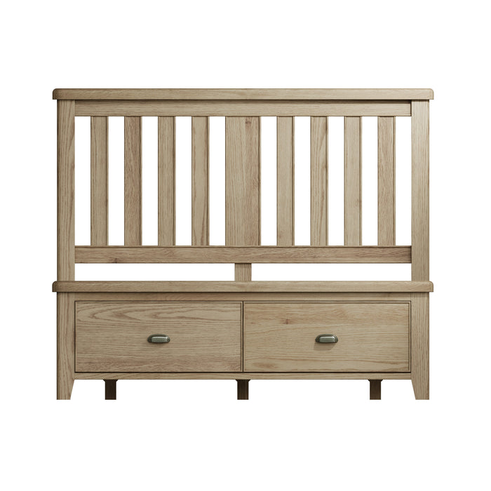 Weathered Oak Bed (Multiple Options)