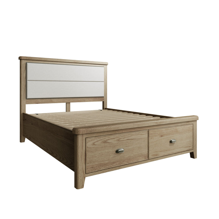 Weathered Oak Bed (Multiple Options)