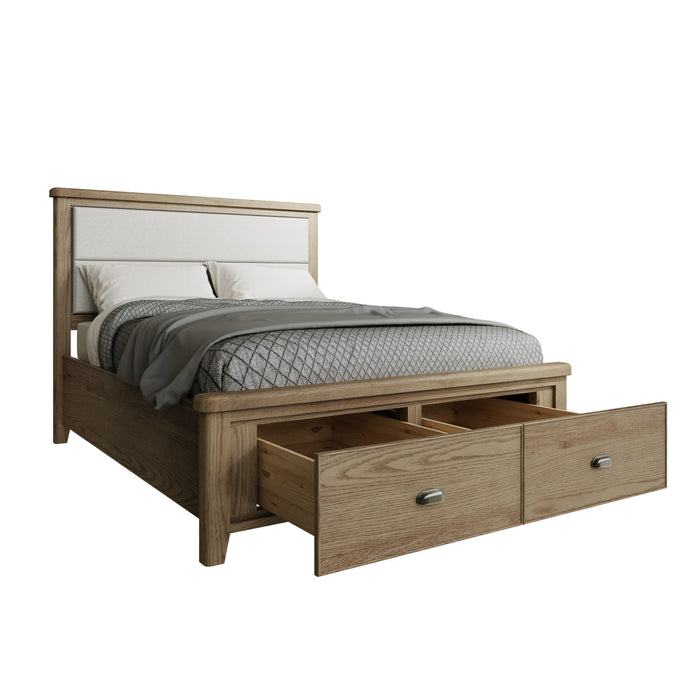 Weathered Oak Bed (Multiple Options)