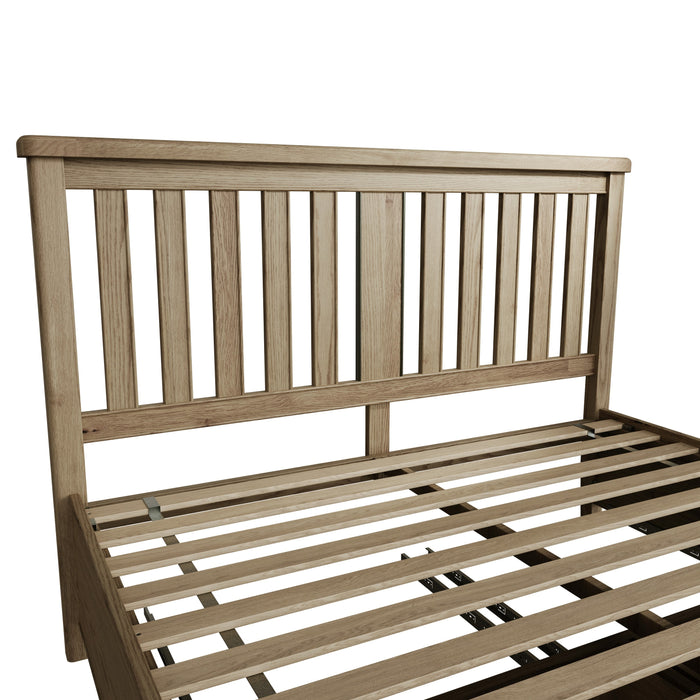 Weathered Oak Bed (Multiple Options)