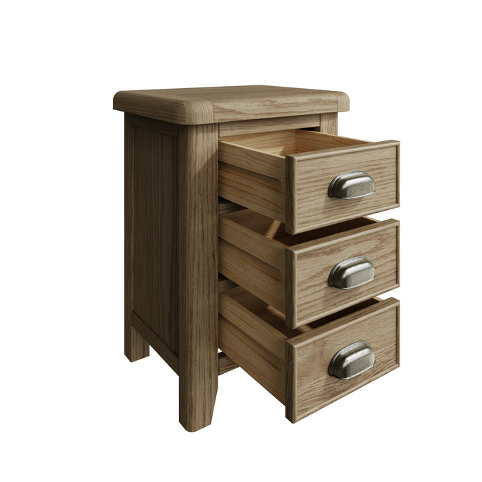 Weathered Oak Bedside Cabinet