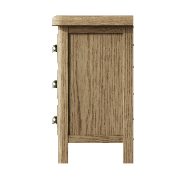 Weathered Oak Bedside Cabinet