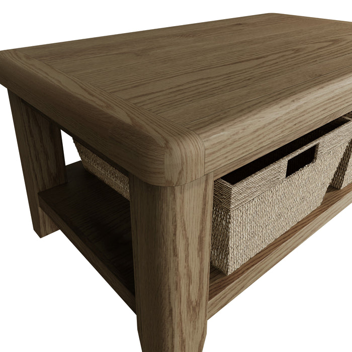 Weathered Oak Coffee Table