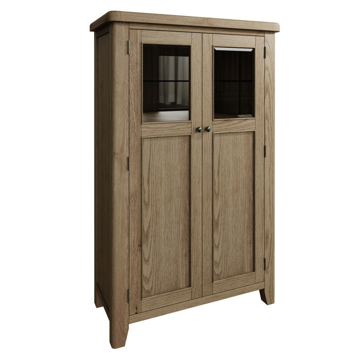 Weathered Oak Drinks Cabinet