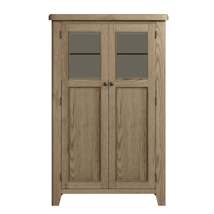 Weathered Oak Drinks Cabinet