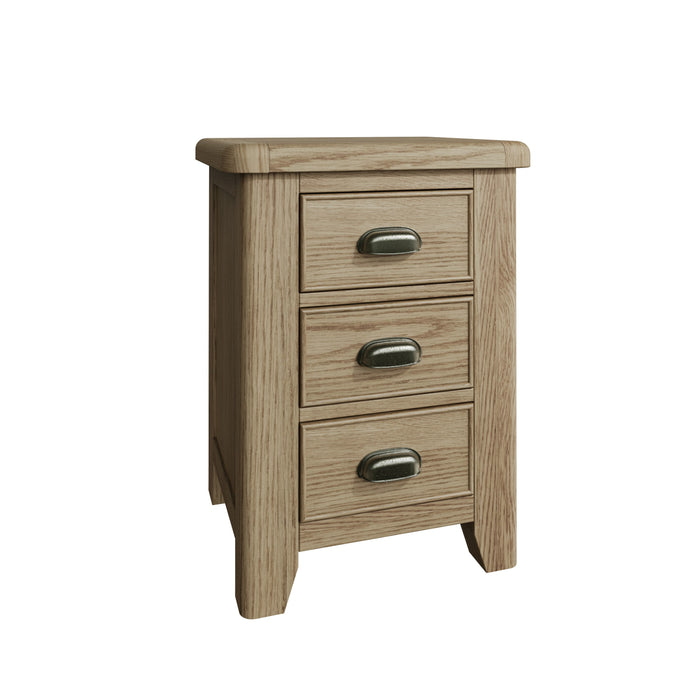 Weathered Oak Large Bedside Cabinet