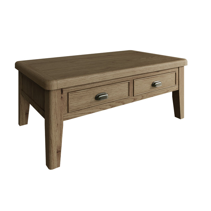 Weathered Oak Large Coffee Table