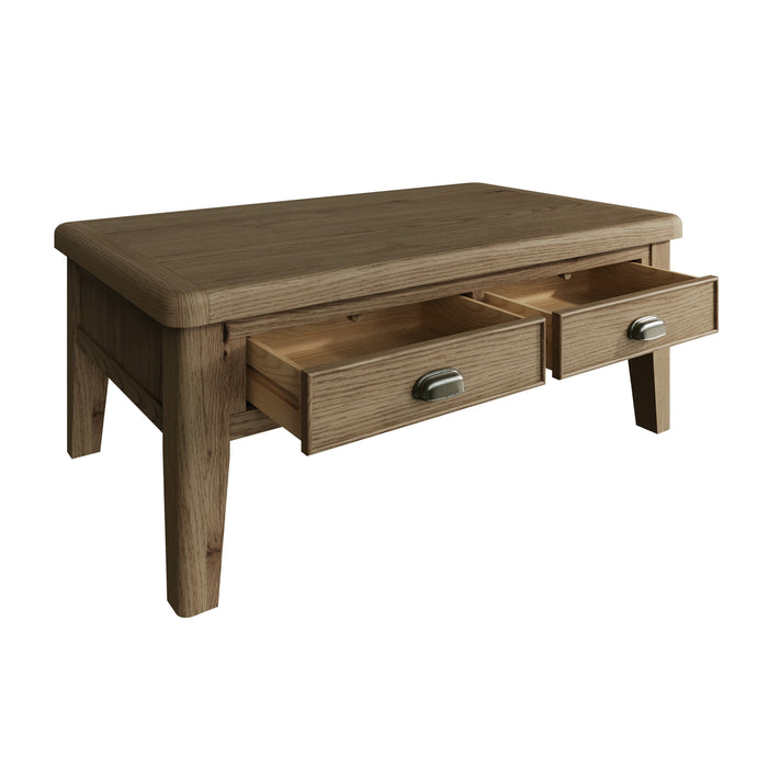 Weathered Oak Large Coffee Table