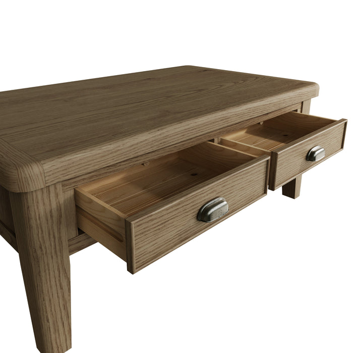 Weathered Oak Large Coffee Table