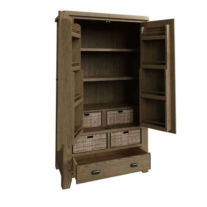 Weathered Oak Larder Unit