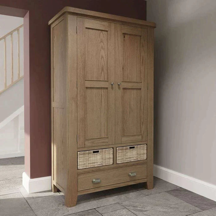 Weathered Oak Larder Unit