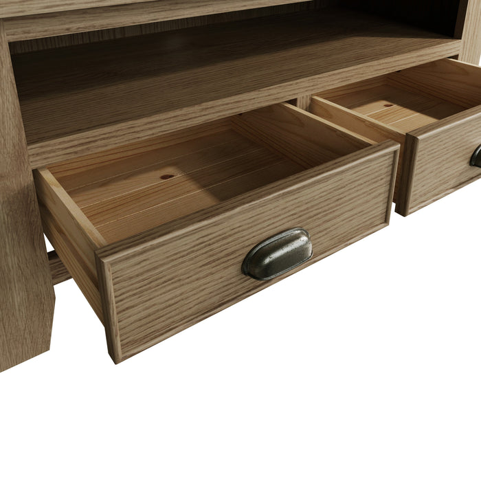 Weathered Oak TV Unit