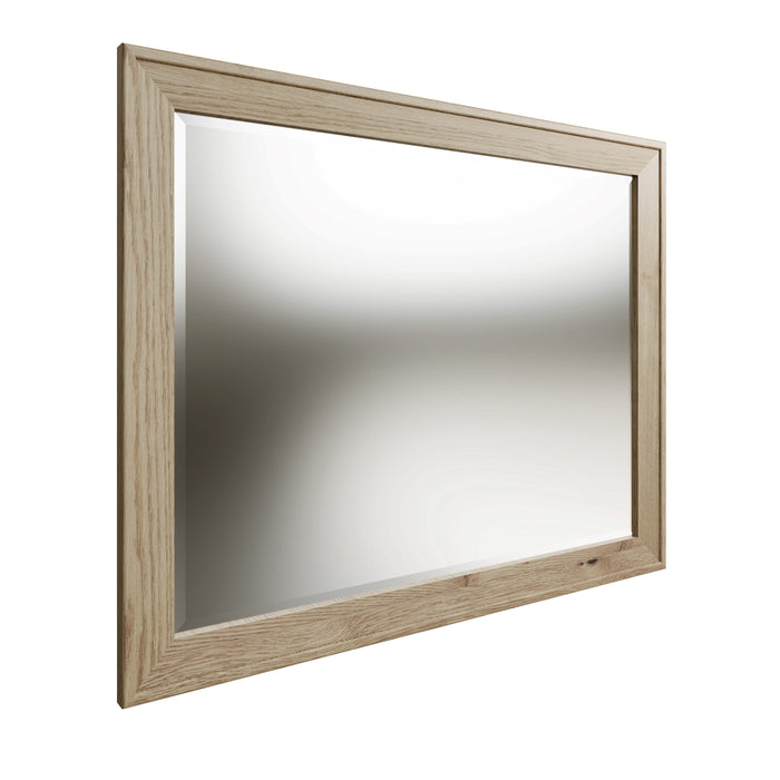 Weathered Oak Wall Mirror