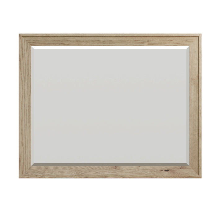 Weathered Oak Wall Mirror