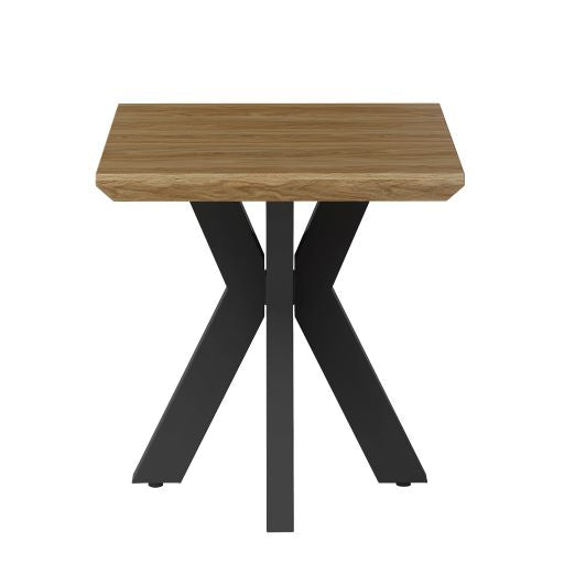 New York End Table - Light Walnut