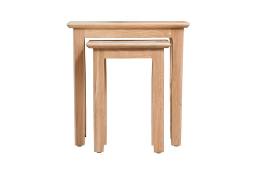 Belmont Oak Nest (2 Tables) - Best Furniture Online