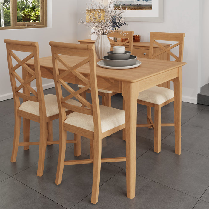 Belmont Oak 1.2m Butterfly Extending Table