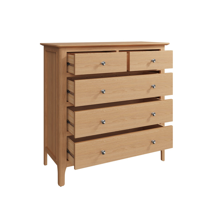 Belmont 2 Over 3 Drawer Chest