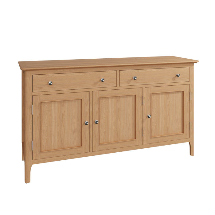 Belmont Oak Sideboard (3 Door, 2 Drawer)