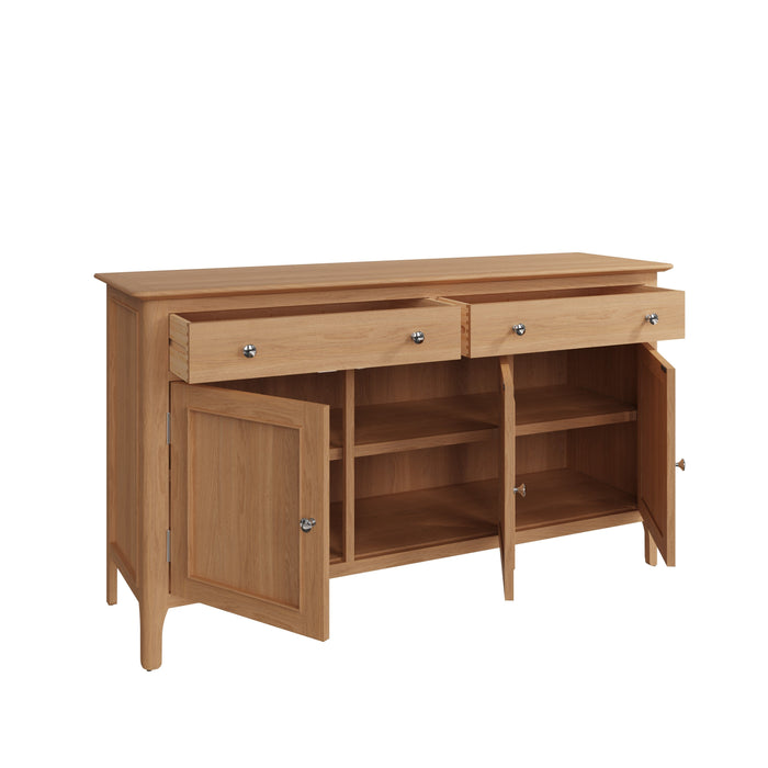 Belmont Oak Sideboard (3 Door, 2 Drawer)