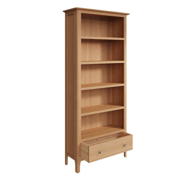 Belmont Oak Large Bookcase