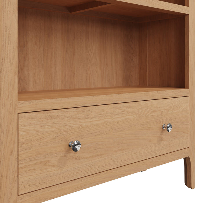 Belmont Oak Large Bookcase