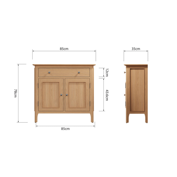 Belmont Oak Small Sideboard