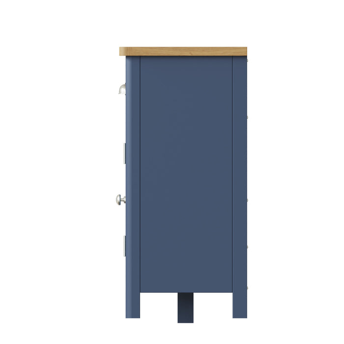Truffle Blue 3 Drawer 3 Door Sideboard