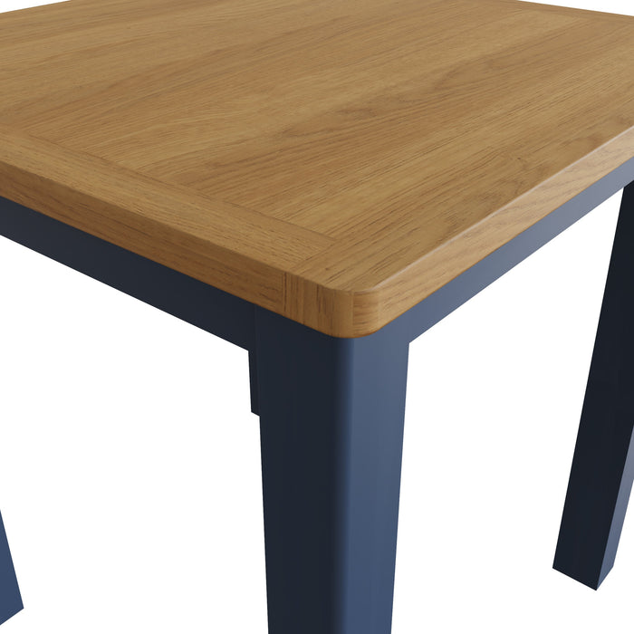 Truffle Blue Fixed Top Table