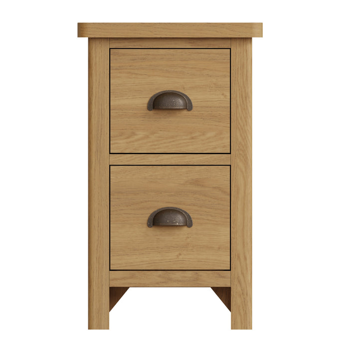 Truffle Oak Small Bedside Cabinet