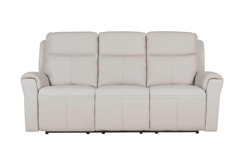 Alessia 3 Seater Sofa - Stone Leather