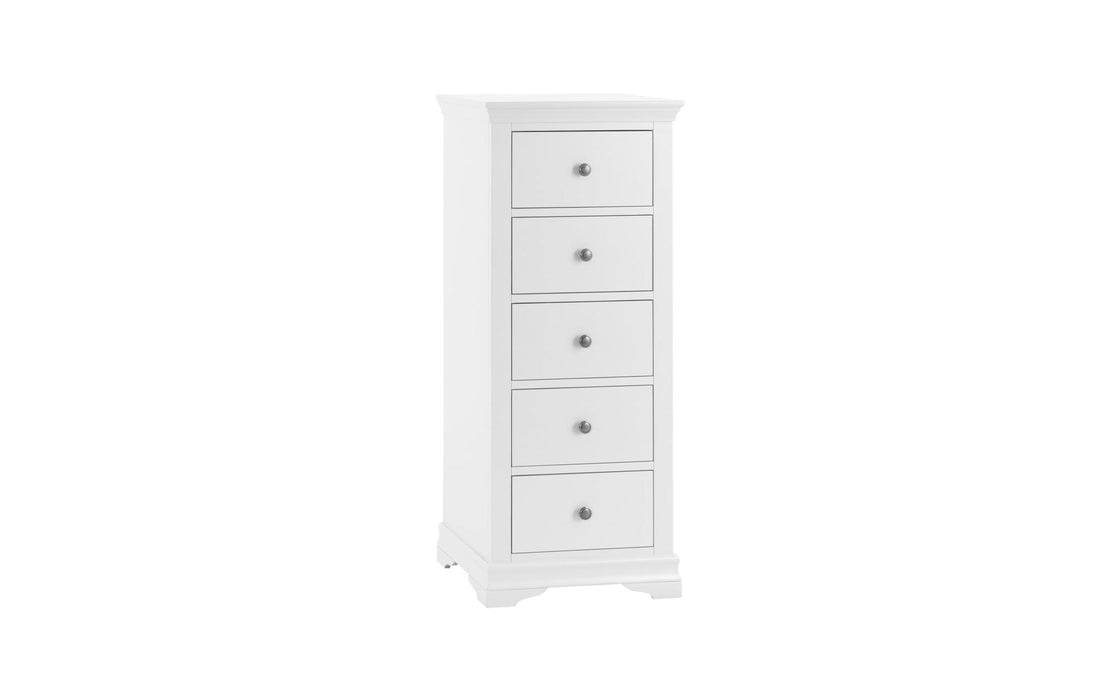 Wellington White Painted Narrow Chest