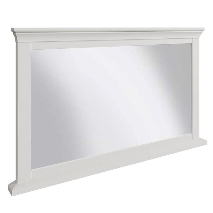 Wellington White Painted Wall Mirror