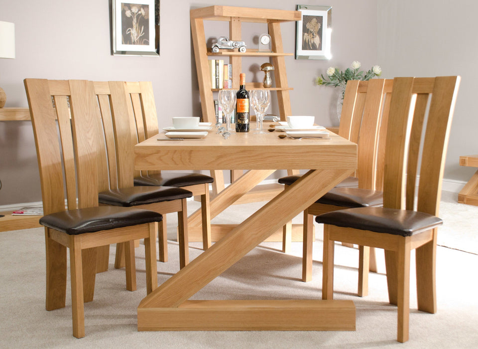 Z Oak Dining Table (6ft x 3ft)