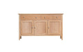 Belmont Oak Sideboard (3 Door, 2 Drawer) - Best Furniture Online