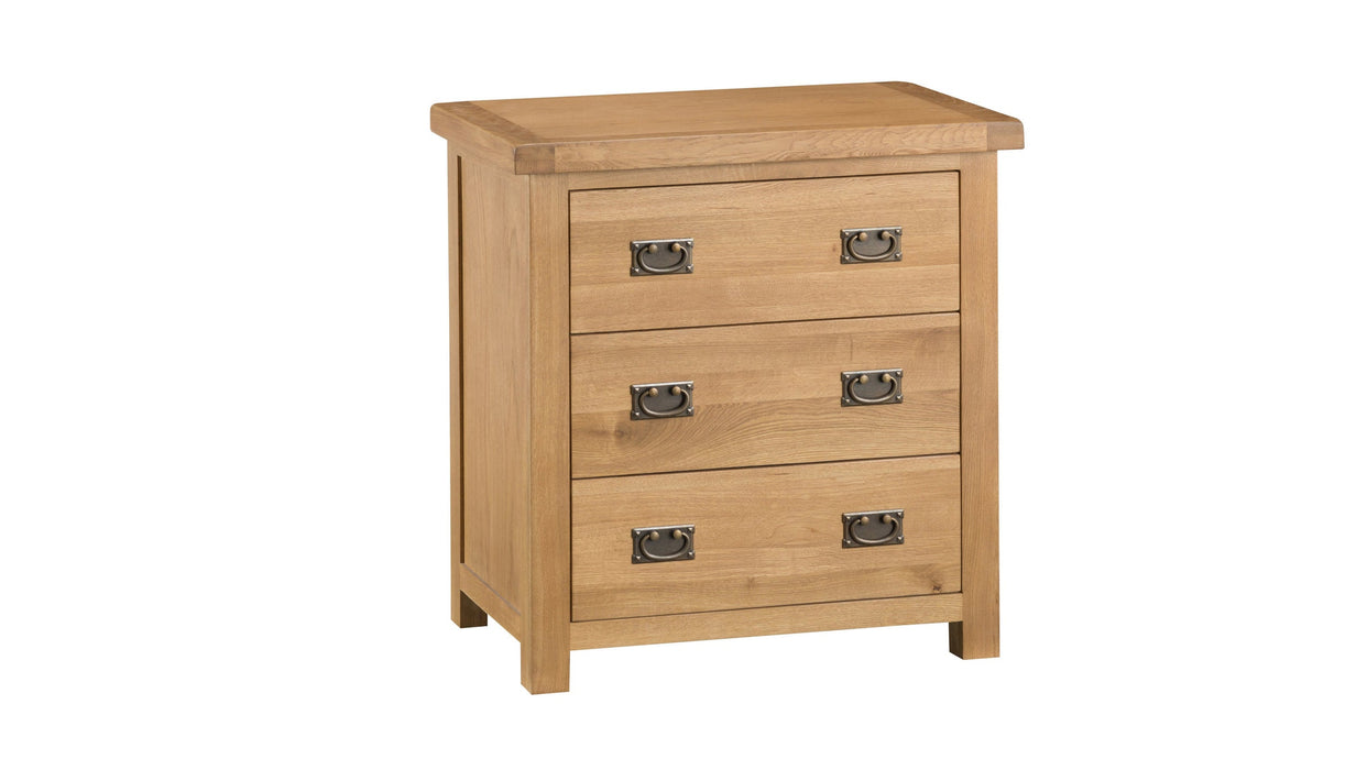 Country Oak Chest (3 Over 4 Drawer)
