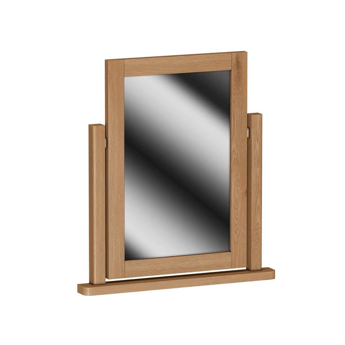 Truffle Oak Trinket Mirror