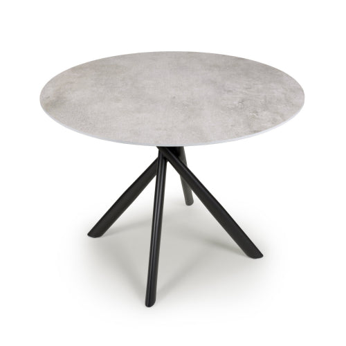 Modesta Grey Round Dining Table