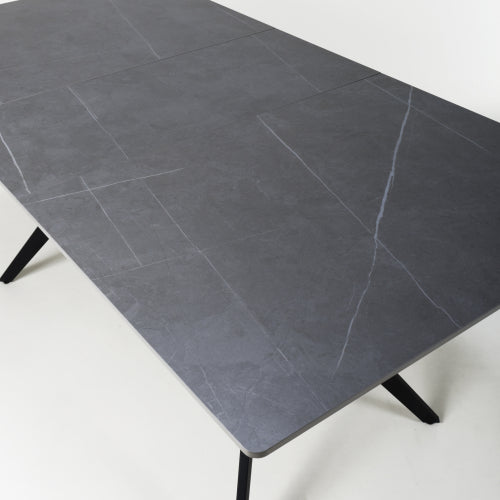 Tidnor Grey 1.4m Extending Dining Table