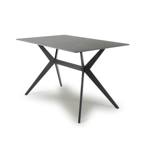 Tidnor Grey 1.2m Fixed Top Dining Table