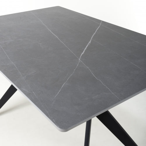 Tidnor Grey 1.2m Fixed Top Dining Table