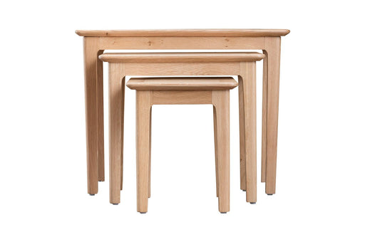 Belmont Oak Nest (3 Tables) - Best Furniture Online